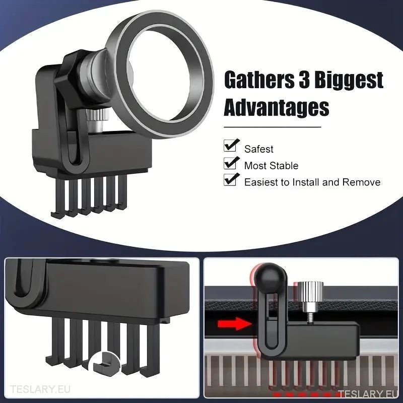 Tesla Model 3 /  YMagnetic Phone Holder 360 Degrees -TESLARY.IE Tesla Shop Europe