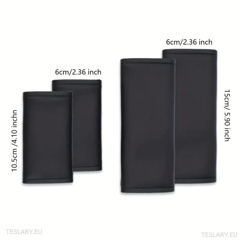 Tesla Model 3 / Y PU Leather Protective Handle Covers - TESLARY Tesla Shop Accessories Europe Nederlands Ireland Deutschland Espana Alicante France Italia