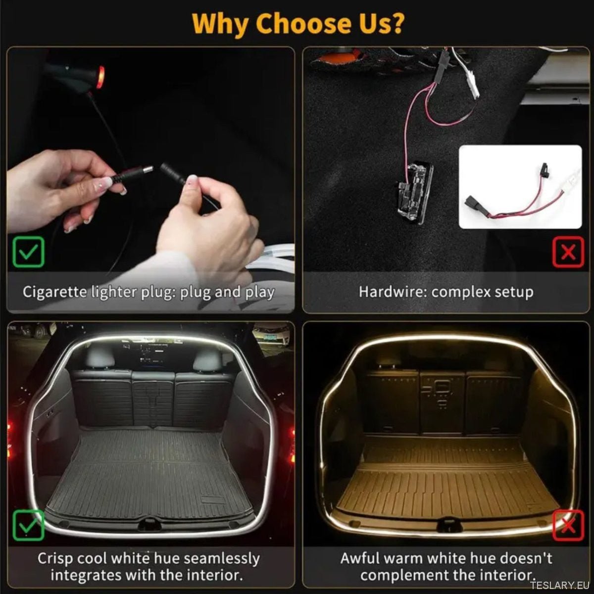 TESLA MODEL 3 Y JUNIPER HIGHLAND TRUNK LED LIGHT AUTO SENSING TESLARY.EU EUROPE IRELAND FAST DELIVERY IRELAND NEDERLANDS DEUTSCHLAND ESPANA ALICANTE MADRID BARCELONA PARIS AMSTERDAM ROTHERDAM UTRECHT ACCESSORIES DHL QUICK SHOP UNITED KINGDOM TESLARY.IE TE