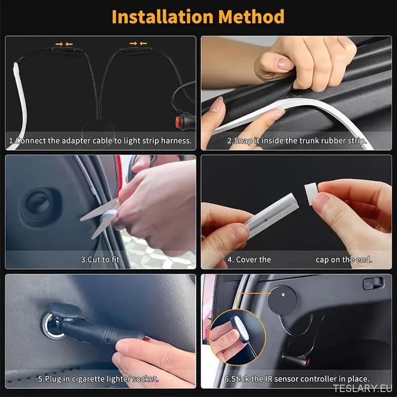 TESLA MODEL 3 Y JUNIPER HIGHLAND TRUNK LED LIGHT AUTO SENSING TESLARY.EU EUROPE IRELAND FAST DELIVERY IRELAND NEDERLANDS DEUTSCHLAND ESPANA ALICANTE MADRID BARCELONA PARIS AMSTERDAM ROTHERDAM UTRECHT ACCESSORIES DHL QUICK SHOP UNITED KINGDOM TESLARY.IE TE