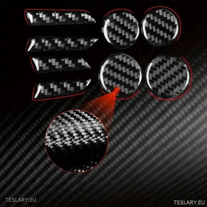 Tesla Model 3 / Y Seat Control Button Protective Covers -TESLARY.IE Tesla Shop Europe