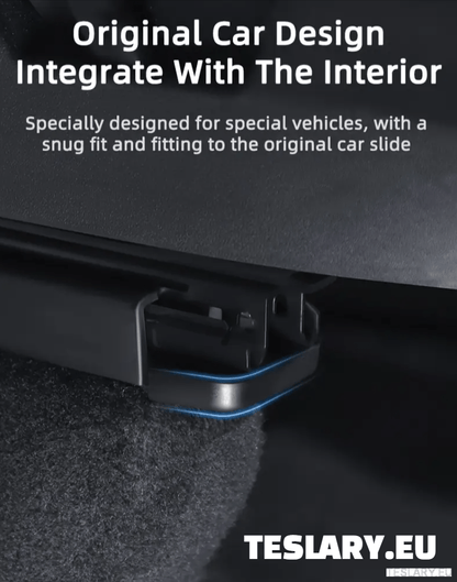 Tesla Model 3 / Y Seat Rail Protectors ( 4 Pieces ) UPGRADED 2025 VERSION - TESLARY Tesla Shop Accessories Europe Nederlands Dublin Cork Ireland Deutschland Espana Alicante France Italia