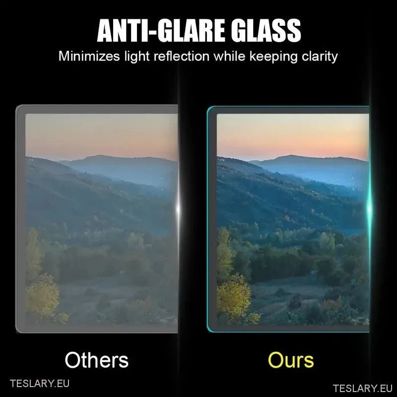 Tesla Model 3 / Y Tempered Glass Screen Protector - TESLARY Tesla Shop Accessories Europe Nederlands Ireland Deutschland Espana Alicante France Italia