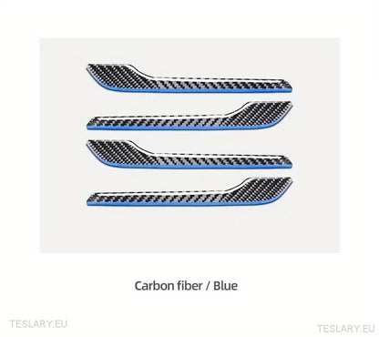 Tesla Model 3/Y Door Handle Cover Kit 3D Plastic & Vinyl Wrap in Many Colours - TESLARY Tesla Shop Accessories Europe Nederlands Ireland Deutschland Espana Alicante France Italia