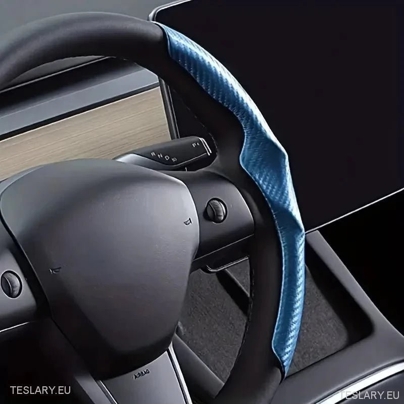 Tesla Model 3/Y Modified Carbon Fibre Non Slip Sports Steering Wheel - TESLARY Tesla Shop Accessories Europe Nederlands Ireland Deutschland Espana Alicante France Italia