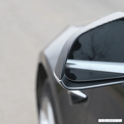 Tesla Model 3/Y Side/Rear Protective Mirror Covers - TESLARY Tesla Shop Accessories Europe Nederlands Dublin Cork Ireland Deutschland Espana Alicante France Italia