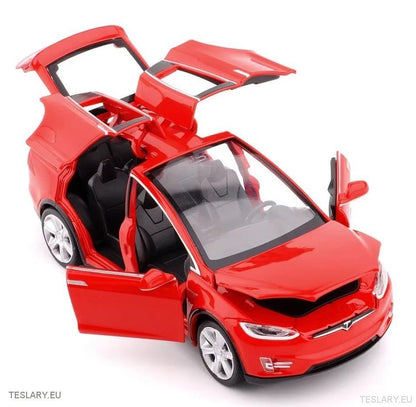 Tesla Model Model X 1:32 Unofficial Version Black , Red or White - TESLARY Tesla Shop Accessories Europe Nederlands Ireland Deutschland Espana Alicante France Italia