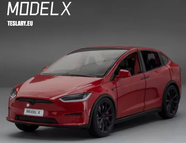 Tesla Model Model X ( NEW MODEL )  1:24 Scale Model Unofficial Version