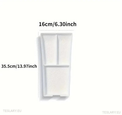 Tesla Model S / X 2022 - 2024 LHD Central Console Storage Organiser - TESLARY Tesla Shop Accessories Europe Nederlands Ireland Deutschland Espana Alicante France Italia