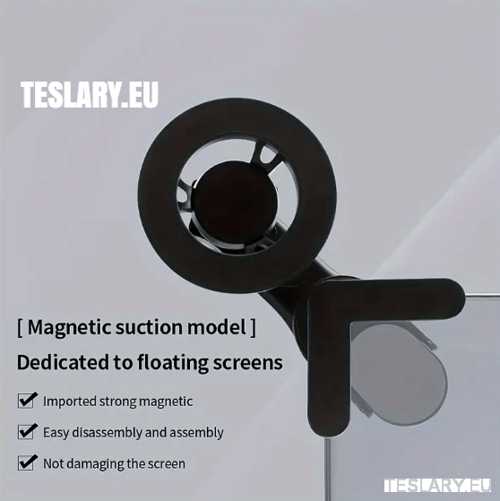 Tesla Model S X Y 3 Screen Phone Mount Holder 360 Degree - TESLARY Tesla Shop Accessories Europe Nederlands Dublin Cork Ireland Deutschland Espana Alicante France Italia