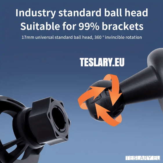 Tesla Model S X Y 3 Screen Phone Mount Holder 360 Degree - TESLARY Tesla Shop Accessories Europe Nederlands Dublin Cork Ireland Deutschland Espana Alicante France Italia