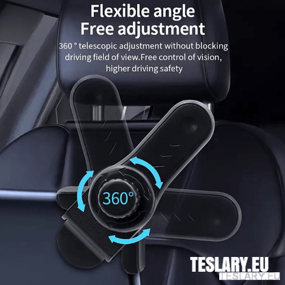 Tesla Model S X Y 3 Screen Phone Mount Holder 360 Degree - TESLARY Tesla Shop Accessories Europe Nederlands Dublin Cork Ireland Deutschland Espana Alicante France Italia