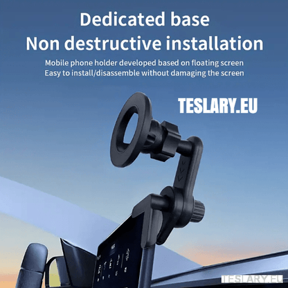 Tesla Model S X Y 3 Screen Phone Mount Holder 360 Degree - TESLARY Tesla Shop Accessories Europe Nederlands Dublin Cork Ireland Deutschland Espana Alicante France Italia