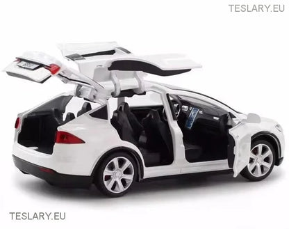 Tesla Model Model X 1:32 Uofficiel version sort, rød eller hvid