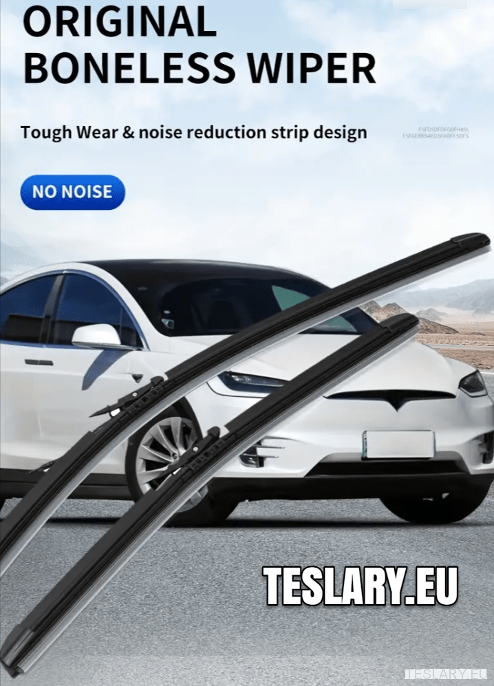TESLA MODEL X WIPER BLADE KIT ( BOTH WIPERS ) 18 / 28 2016 - 2020 LHD - TESLARY Tesla Shop Accessories Europe Nederlands Dublin Cork Ireland Deutschland Espana Alicante France Italia
