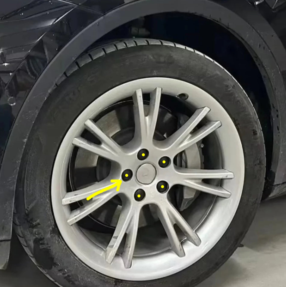 Tesla Model Y 19" Gemini Protective Rim Covers ( Silver )