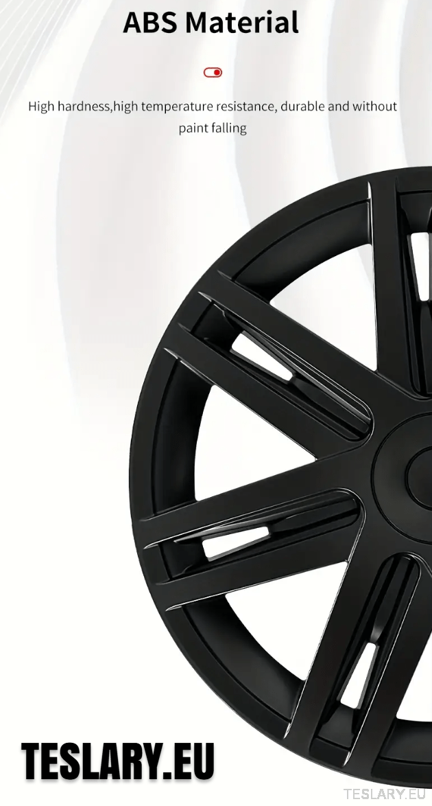TESLA MODEL Y 19" UNIQUE S3 FULL COVER WHEEL HUBS STAR STYLE - TESLARY Tesla Shop Accessories Europe Nederlands Dublin Cork Ireland Deutschland Espana Alicante France Italia