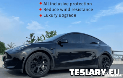 TESLA MODEL Y 19" UNIQUE S4 FULL COVER WHEEL HUBS - TESLARY Tesla Shop Accessories Europe Nederlands Dublin Cork Ireland Deutschland Espana Alicante France Italia