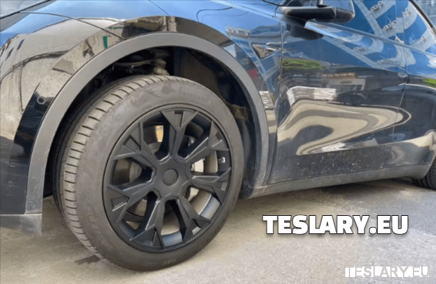 TESLA MODEL Y 19" UNIQUE S4 FULL COVER WHEEL HUBS - TESLARY Tesla Shop Accessories Europe Nederlands Dublin Cork Ireland Deutschland Espana Alicante France Italia