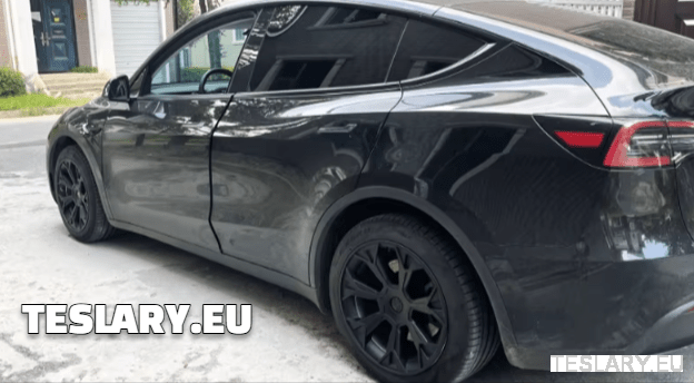 TESLA MODEL Y 19" UNIQUE S4 FULL COVER WHEEL HUBS - TESLARY Tesla Shop Accessories Europe Nederlands Dublin Cork Ireland Deutschland Espana Alicante France Italia