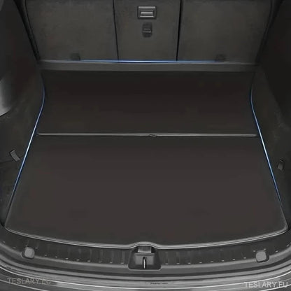 Tesla Model Y / 3 PU Leather Trunk Mats / Cargo Liners - Tesla Shop Europe - TESLARY.IE Ireland - France boutique- Deutschland Geschäft- España comercio - Nederland winkel- TESLARY.IE