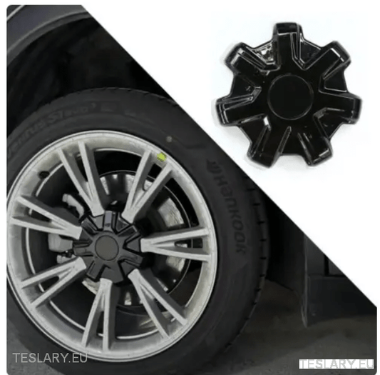 Tesla Model Y - 7 Claw Centre Caps for Gemini 19" Alloy Wheels - TESLARY Tesla Shop Accessories Europe Nederlands Dublin Cork Ireland Deutschland Espana Alicante France Italia