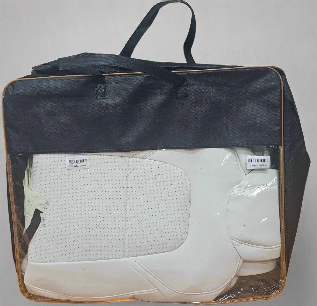 TESLA Model Y Custom Faux Leather Car Seat Covers - Waterproof, Stitched Design, Custom Fit for Enhanced Comfort and Style - TESLARY Tesla Shop Accessories Europe Nederlands Dublin Cork Ireland Deutschland Espana Alicante France Italia