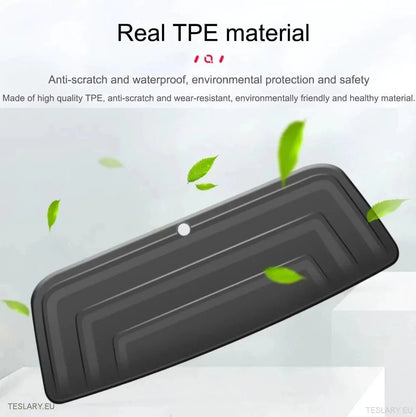 Tesla Model Y Trunk Door Premium TPE Heavy Duty Protective Mat - TESLARY Tesla Shop Accessories Europe Nederlands Ireland Deutschland Espana Alicante France Italia