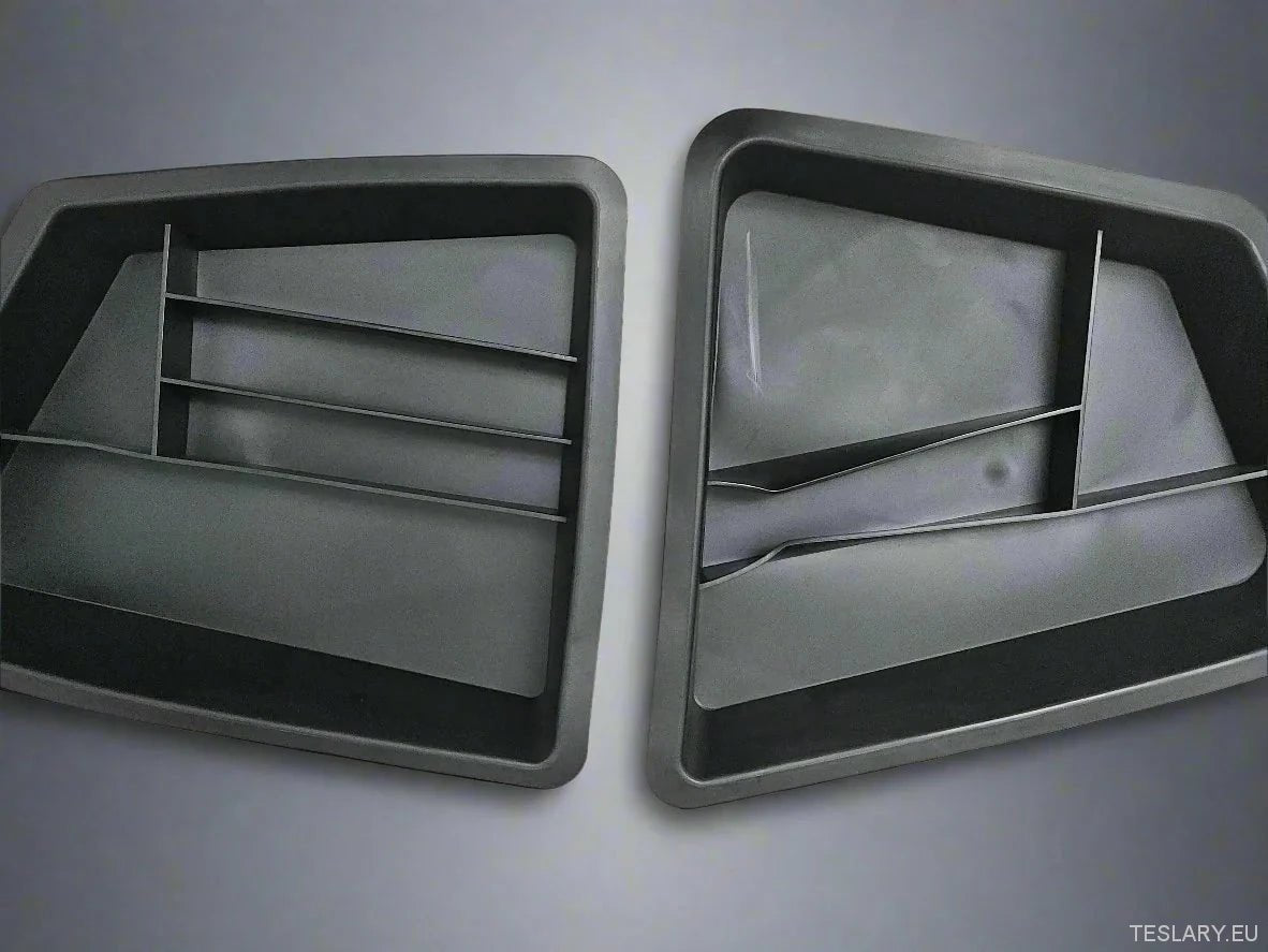 Tesla Model Y Trunk Organiser Side Pocket Storage Covers TPE - TESLARY Tesla Shop Accessories Europe Nederlands Ireland Deutschland Espana Alicante France Italia