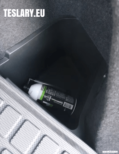 Tesla Model Y Trunk Organiser Side Pockets with Lids ( 2 ) - TESLARY Tesla Shop Accessories Europe Nederlands Dublin Cork Ireland Deutschland Espana Alicante France Italia