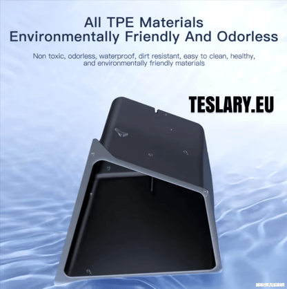 Tesla Model Y Trunk Organiser Side Pockets with Lids ( 2 ) - TESLARY Tesla Shop Accessories Europe Nederlands Dublin Cork Ireland Deutschland Espana Alicante France Italia