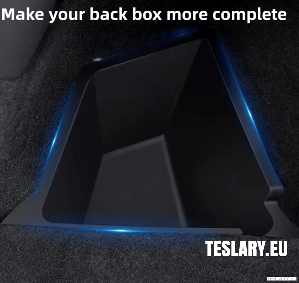 Tesla Model Y Trunk Organiser Side Pockets with Lids ( 2 ) - TESLARY Tesla Shop Accessories Europe Nederlands Dublin Cork Ireland Deutschland Espana Alicante France Italia