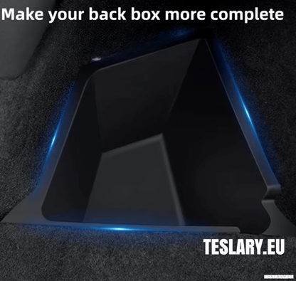 Tesla Model Y Trunk Organiser Side Pockets with Lids ( 2 ) - TESLARY Tesla Shop Accessories Europe Nederlands Dublin Cork Ireland Deutschland Espana Alicante France Italia