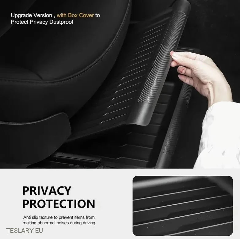 Tesla Model Y UNDERSÆGE BAKKER ORGANSIERER MED PRIVACY LID