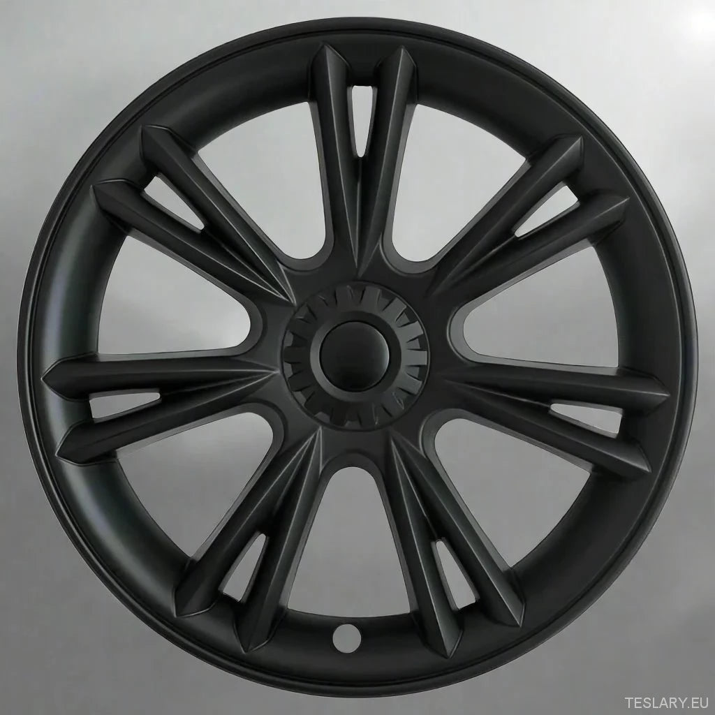 Tesla Y 19" Sport Gemini Style Wheel Cover in Black - Tesla Shop Europe - TESLARY.IE Ireland - France boutique- Deutschland Geschäft- España comercio - Nederland winkel- TESLARY.IE