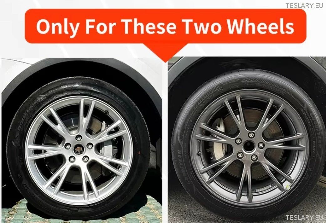 Tesla Model Y UNIQUE S14 19" Gemini Style - Matte Black - TESLARY Tesla Shop Accessories Europe Nederlands Ireland Deutschland Espana Alicante France Italia