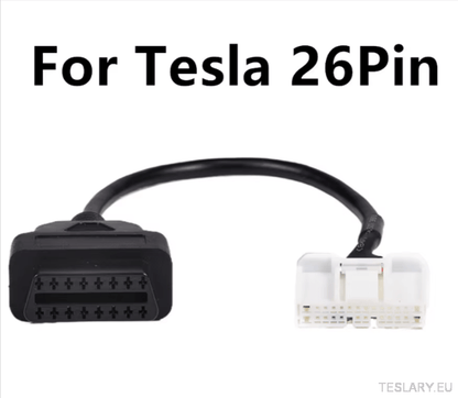 Tesla ODB2 Diagnostic Line Adapter Cables for Models S / X / 3 / Y - TESLARY Tesla Shop Accessories Europe Nederlands Dublin Cork Ireland Deutschland Espana Alicante France Italia