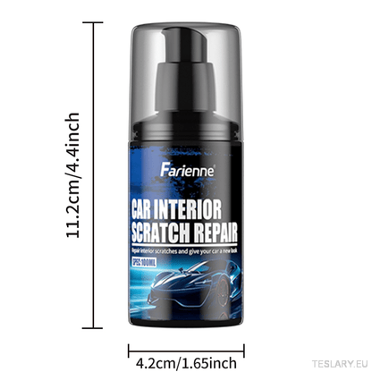 Tesla & Other EVs Interior Scratch Repair Kit - Dashboard & Plastic Repair Solution for Enhanced Shine, Minor Scratch Remover, with Applicator Pad - TESLARY Tesla Shop Accessories Europe Nederlands Dublin Cork Ireland Deutschland Espana Alicante France Italia