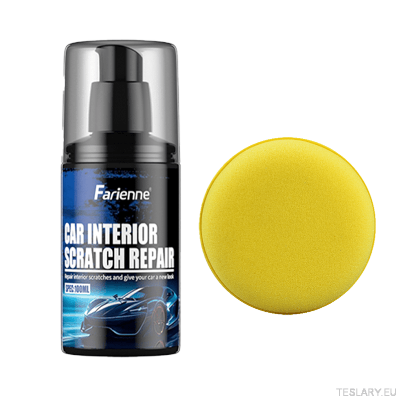 Tesla & Other EVs Interior Scratch Repair Kit - Dashboard & Plastic Repair Solution for Enhanced Shine, Minor Scratch Remover, with Applicator Pad - TESLARY Tesla Shop Accessories Europe Nederlands Dublin Cork Ireland Deutschland Espana Alicante France Italia