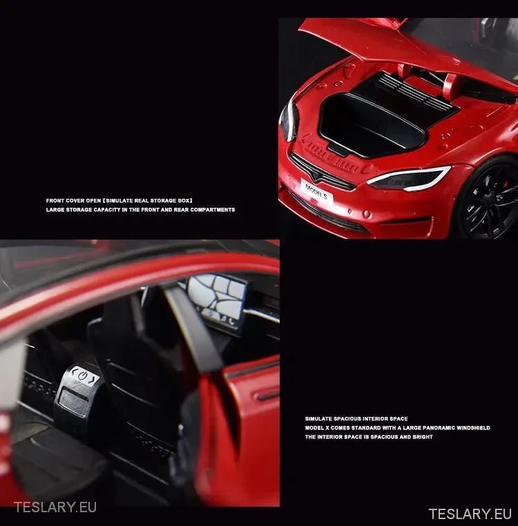 Tesla S Model Car 1:24 Unofficial Version - Tesla Shop Europe - TESLARY.IE Ireland - France boutique- Deutschland Geschäft- España comercio - Nederland winkel- TESLARY.IE