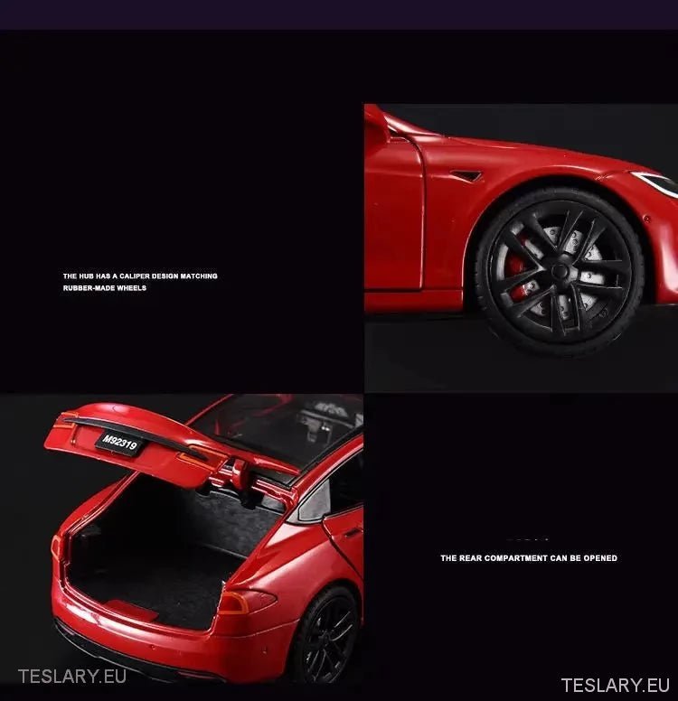 Tesla S Model Car 1:24 Unofficial Version - Tesla Shop Europe - TESLARY.IE Ireland - France boutique- Deutschland Geschäft- España comercio - Nederland winkel- TESLARY.IE