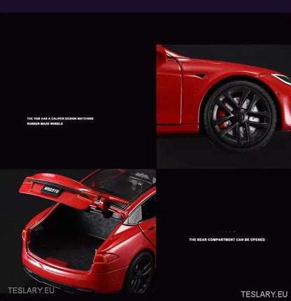 Tesla S Model Car 1:24 Unofficial Version - Tesla Shop Europe - TESLARY.IE Ireland - France boutique- Deutschland Geschäft- España comercio - Nederland winkel- TESLARY.IE