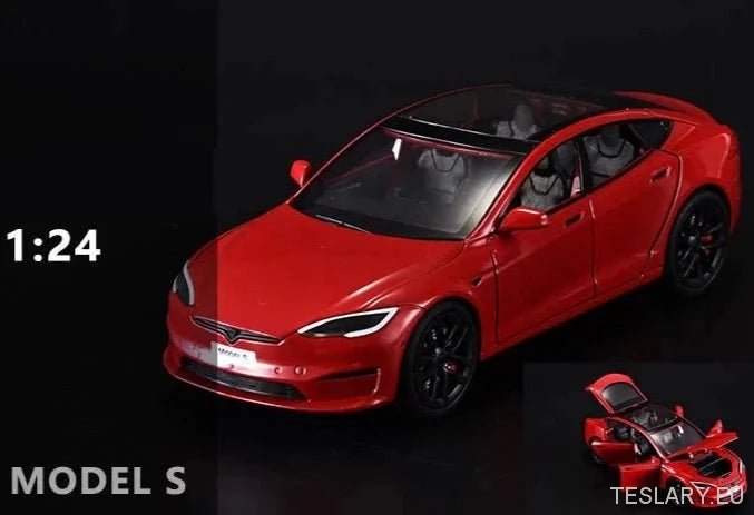 Tesla S Model Car 1:24 Unofficial Version - Tesla Shop Europe - TESLARY.IE Ireland - France boutique- Deutschland Geschäft- España comercio - Nederland winkel- TESLARY.IE