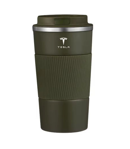 Tesla Series Stainless Steel Thermal Mug with Tesla Logo - TESLARY Tesla Shop Accessories Europe Nederlands Dublin Cork Ireland Deutschland Espana Alicante France Italia