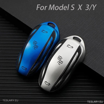 Tesla Style Smart Control Key Protective Cover - Tesla Shop Europe - TESLARY.IE Ireland - France boutique- Deutschland Geschäft- España comercio - Nederland winkel- TESLARY.IE