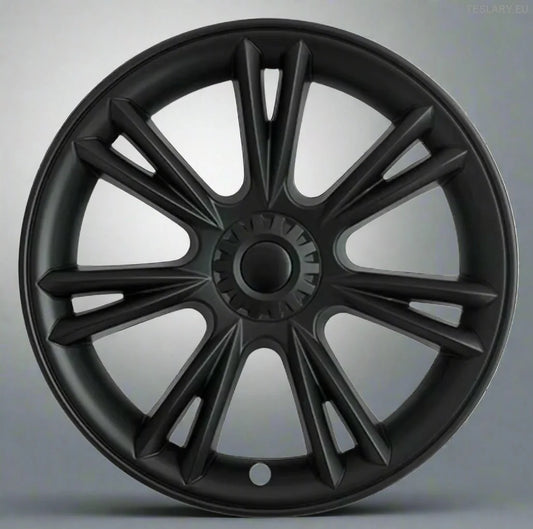 Tesla Y 19" Sport Gemini Style Wheel Cover in Black