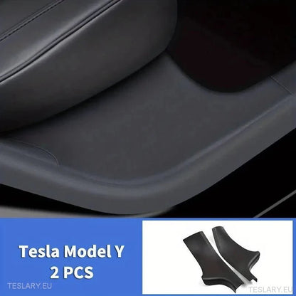 Tesla Y Rear Door Plastic Protection Sills ( 2 Pieces ) - Tesla Shop Europe - TESLARY.IE Ireland - France boutique- Deutschland Geschäft- España comercio - Nederland winkel- TESLARY.IE