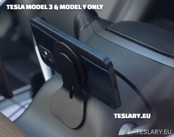 Tita Magnetic Phone Mount for Tesla Model 3 , Y and 3+ Highland - TESLARY Tesla Shop Accessories Europe Nederlands Ireland Deutschland Espana Alicante France Italia