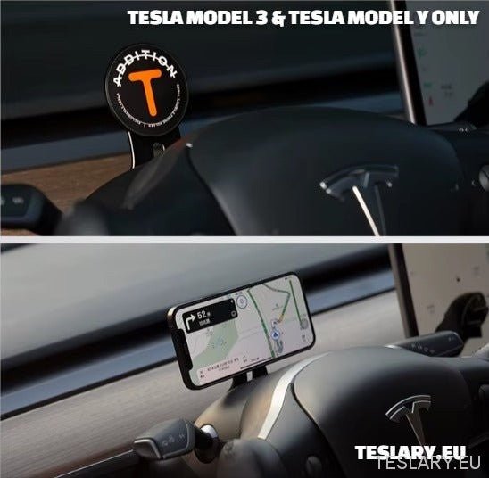 Tita Magnetic Phone Mount for Tesla Model 3 , Y and 3+ Highland - TESLARY Tesla Shop Accessories Europe Nederlands Ireland Deutschland Espana Alicante France Italia