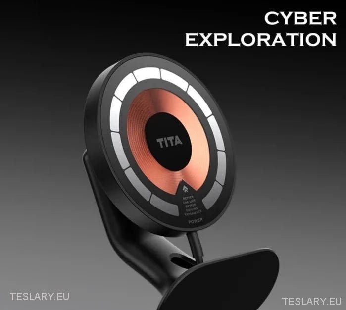 Tita Magnetic Phone Mount for Tesla Model 3 , Y and 3+ Highland - TESLARY Tesla Shop Accessories Europe Nederlands Ireland Deutschland Espana Alicante France Italia